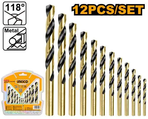 INGCO 12 PCS HSS TWIST DRILL BITS SET (AKDB1125)-1.webp