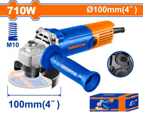 ANGLE GRINDER 710W 4" WADFOW (WAG35762)
