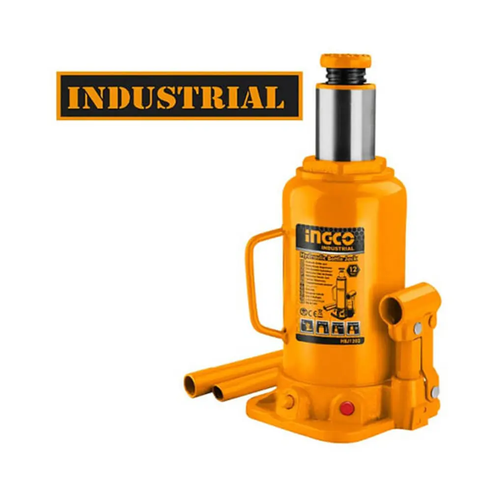 HYDRAULIC BOTTLE JACK 12 TON INGCO (HBJ1202)-2.webp