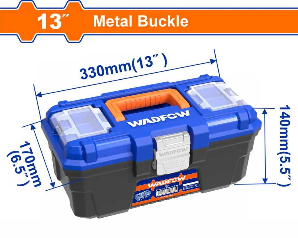 PLASTIC TOOL BOX 13 WADFOW (WTB3313).webp