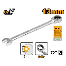 RATCHET SPANNER 13MM INGCO (HCSPAR131).webp