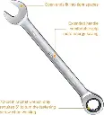 RATCHET SPANNER 13MM INGCO (HCSPAR131)2.webp