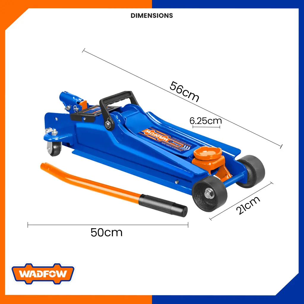 HYDRAULIC FLOOR JACK 2.5 TON WADFOW (WHJ2525)-1.webp