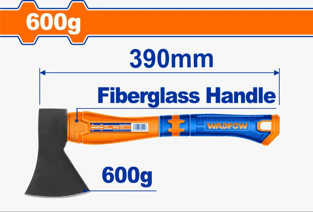 FIBER HANDLE AXE 600GM WADFOW (WHM6306)-2.webp