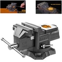 Morsa Da Banco Girevole 100 Mm - Ingco HBV084