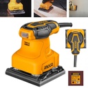 Levigatrice Palmare Orbitale Da 240 W per Pareti Metalli E Legno Ingco PS2408