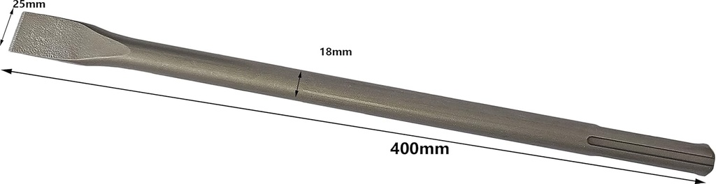 AUTOMACH FLAT HAMMER CHISEL 18*400MM