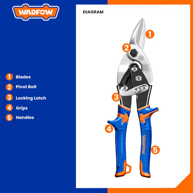 AVIATION SNIP 10" WADFOW (WAS1910)