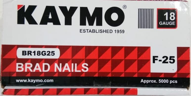 BRAD NAILS KAYMO (BR18G25)