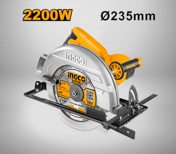 CIRCULAR SAW 9" 2200W INGCO (CS23522)