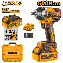 CODLESS IMPACT WRENCH  500NM EMTOP (ECIWL2050)