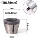 COLLET NUT 6.35MM