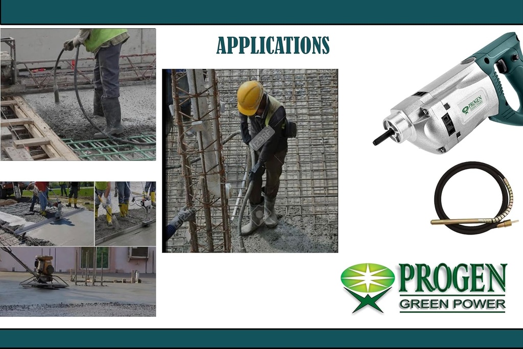 CONCRETE VIBRATOR 1900W PROGEN (9035-HG)