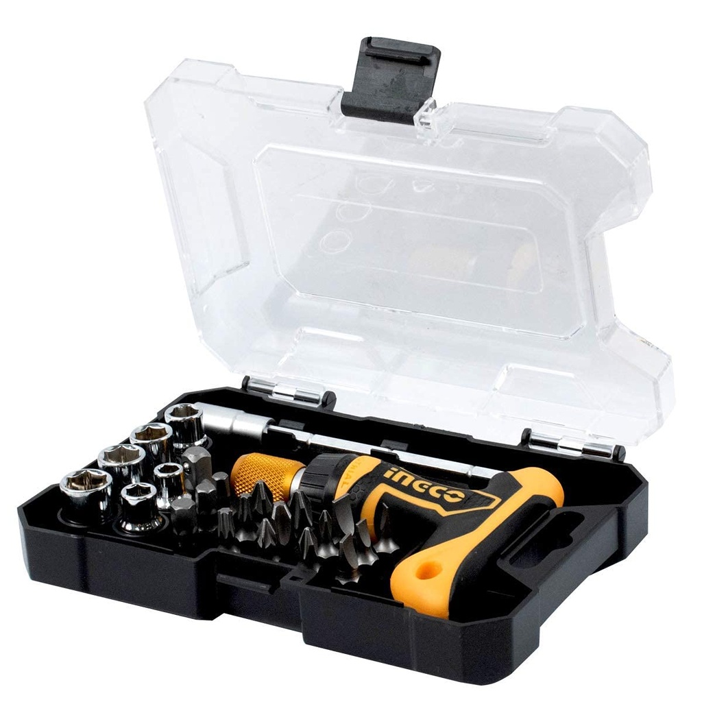 24PCS T HANDLE SCREWDRIVER SET INGCO (HKSDB0188)