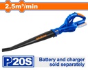 CORDLESS BLOWER 20V WADFOW (WBL1525)