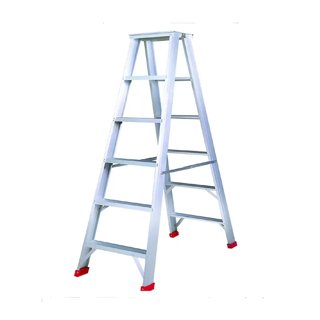 DOUBLE FOLD ALUMINIUM LADDER 6 STEP
