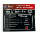 25PCS 1/2" SOCKET SET KEAA