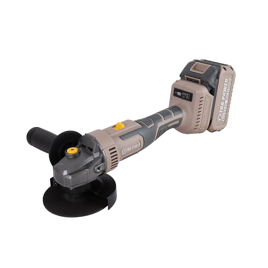 CORDLESS ANGLE GRINDER 3 AH XTRAPOWER (XPC-AG-01)