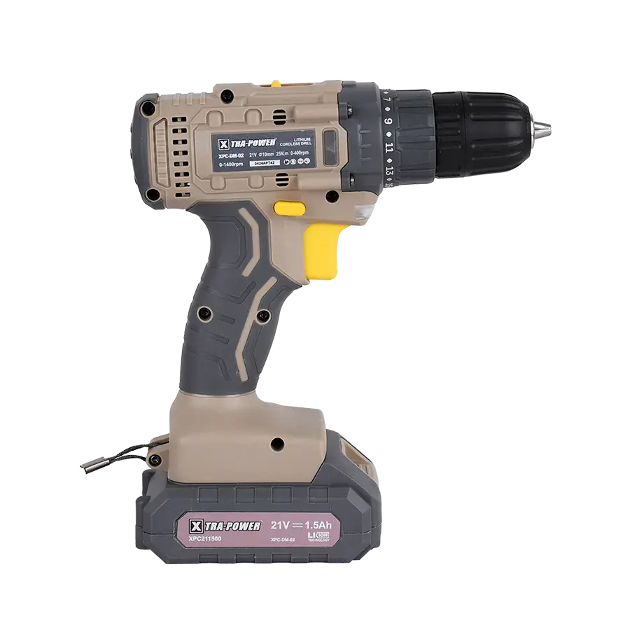 CORDLESS DRILL 21V DUAL XTRAPOWER (XPC-DM-02)