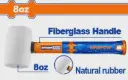 RUBBER HAMMER 8 Oz WADFOW (WHM7303)