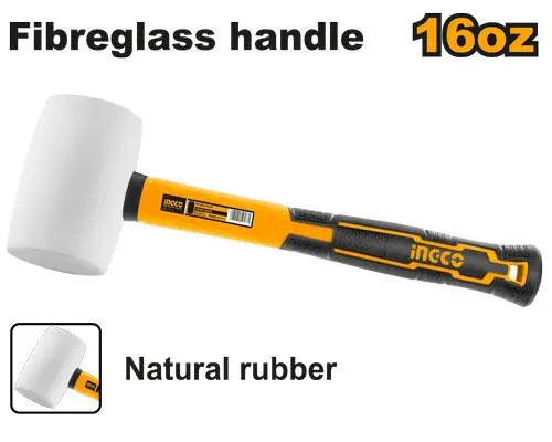 RUBBER HAMMER INGCO (HRUH8316)