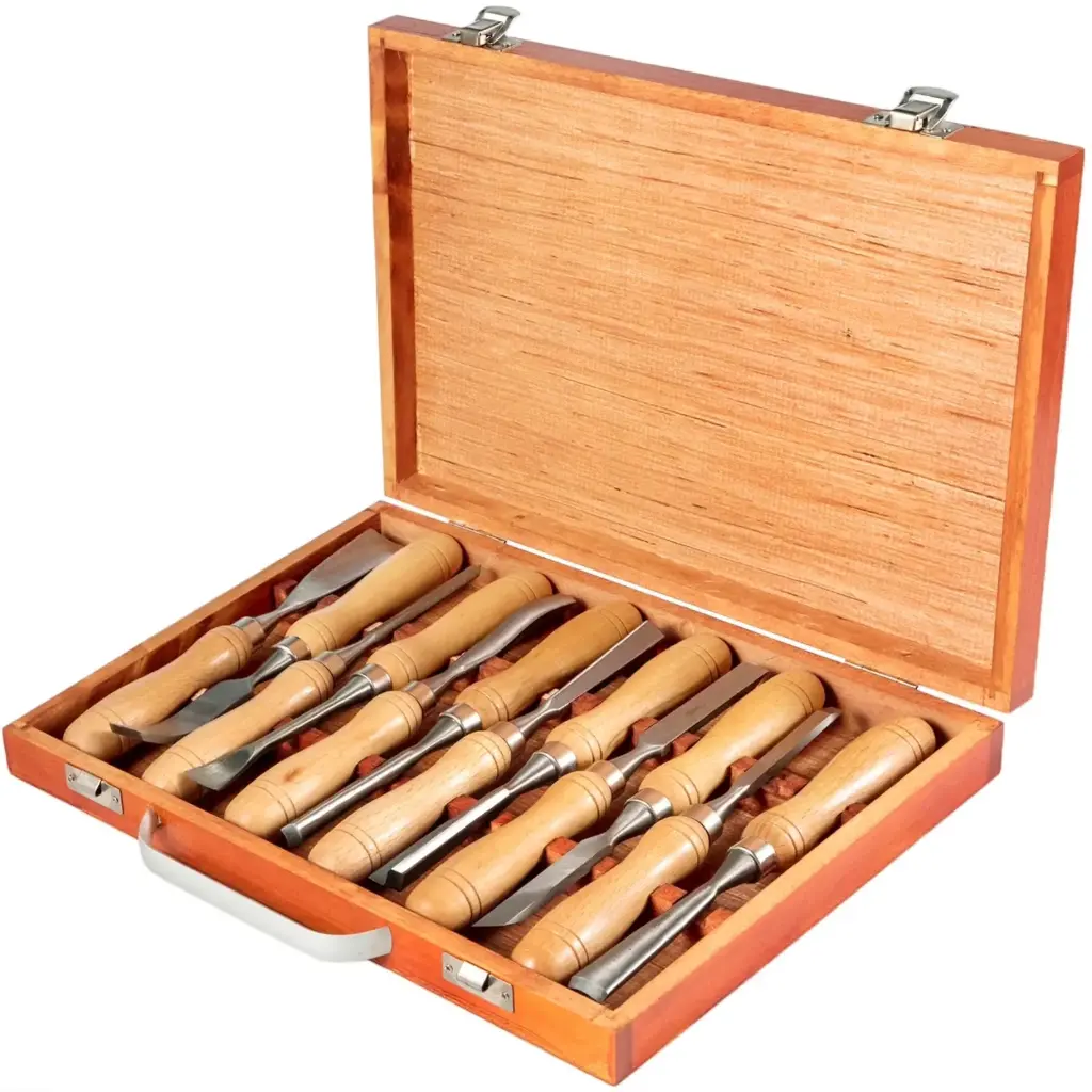 12 PCS WOOD CHISEL SET