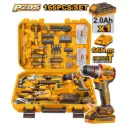 166 PCS TOOL SET INGCO (HKTHP41662)