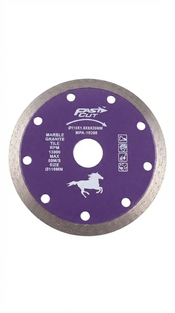 CUTTING BLADE 4" FASTCUT RIM (OD-1025)