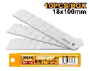 10 BLADE KNIFE SET 18*100MM INGCO (HKNSB112)