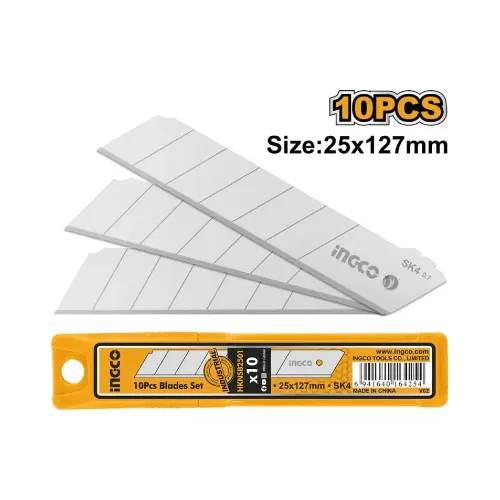 10 PC BLADES SET INGCO (HKNSB2501)