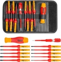 12 PCS INSULATED SCREWDRIVER SET INGCO (HKISD1201)