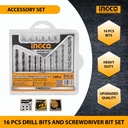 16PCS HSS TWIST DRILL BITS (AKSDB9165)