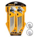 18 PCS HEX KEY &TOXY KEY SET INGCO (HHKSET0181)
