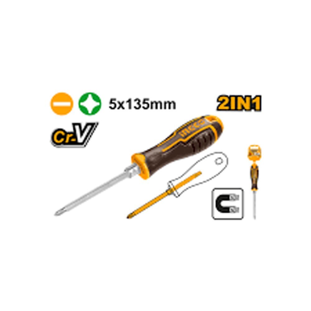 2 IN 1 SCREWDRIVER INGCO (AKISD0203)