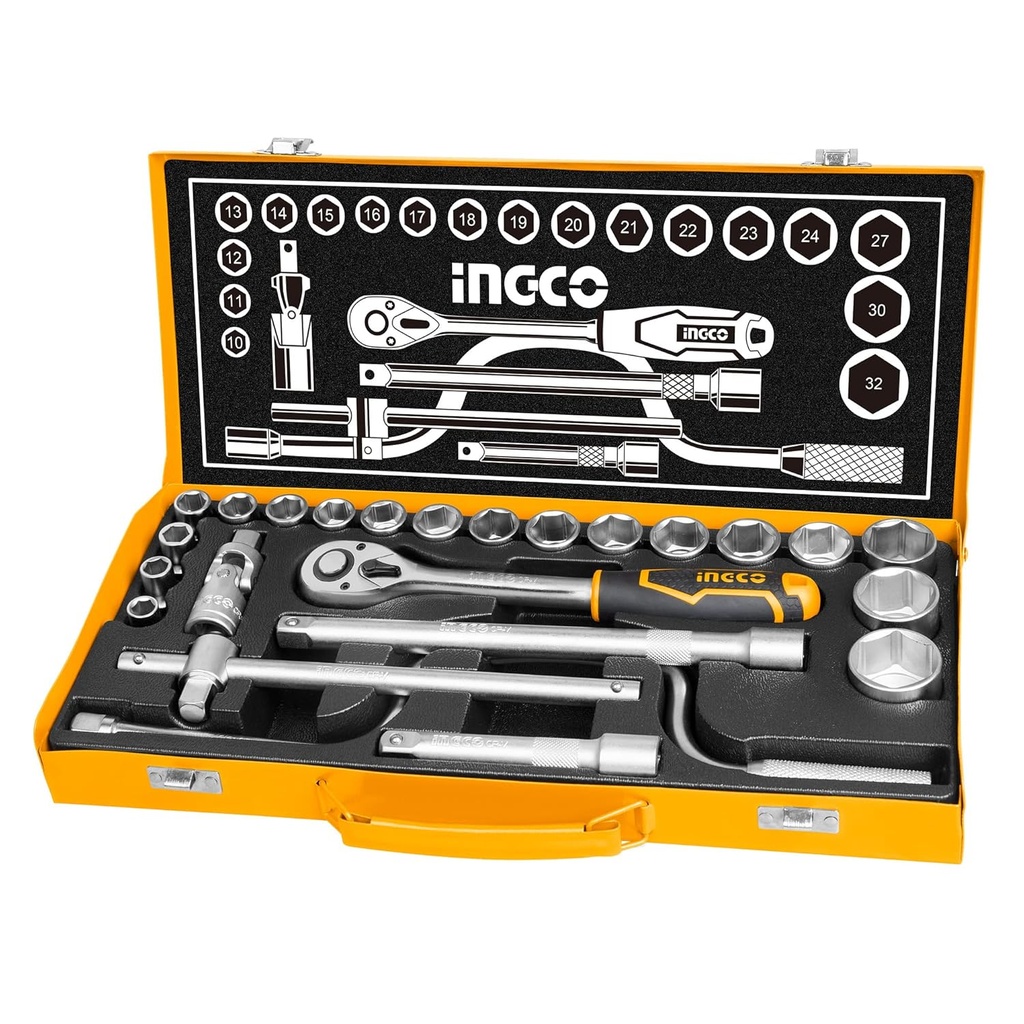 24 PCS 1/2" SOCKET SET ( HKTS0243)