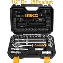 25PCS 1/2 SOCKET SET (HKTS12251)