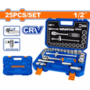 25PCS 1/2 SOCKET SET WADFOW (WST2D25)