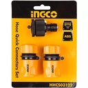 3PCS QUICK HOSE CONNECTION SET (HHCS03122)