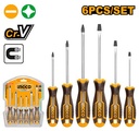 6 PCS SCREWDRIVER SET INGCO (HKSD0628)