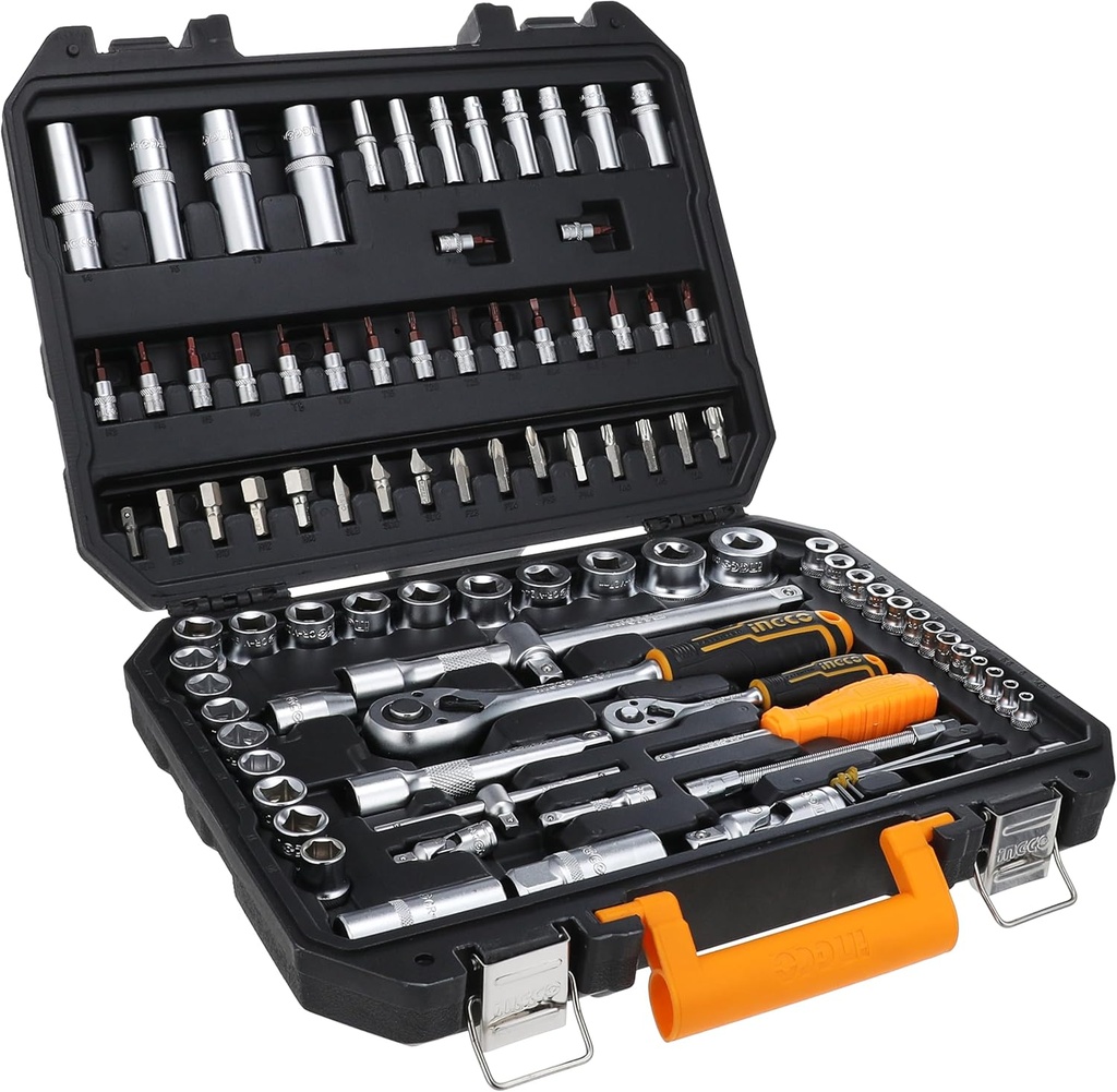 94PCS 1/4" & 1/2" SOCKET SET INGCO (HKTS42941)