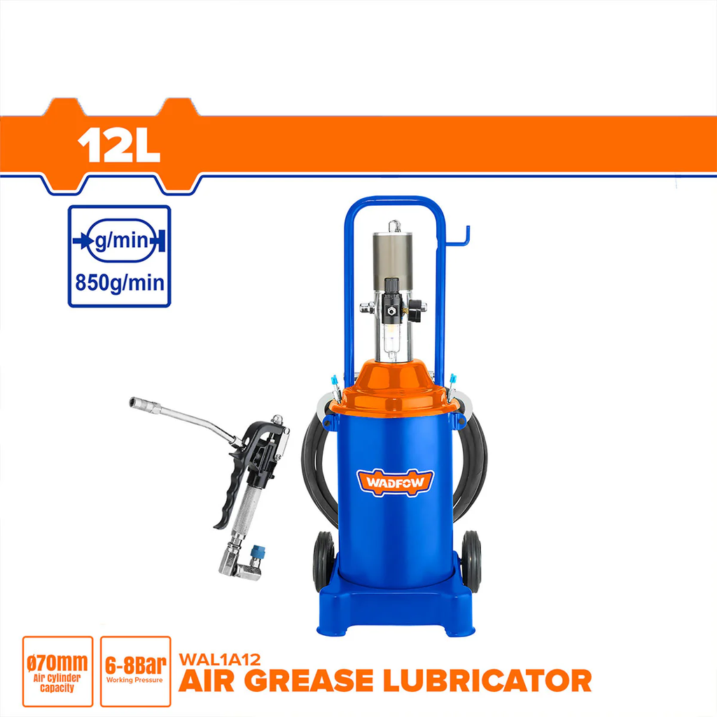 AIR GREASE LUBRICATOR 12LTR WADFOW (WAL1A12)