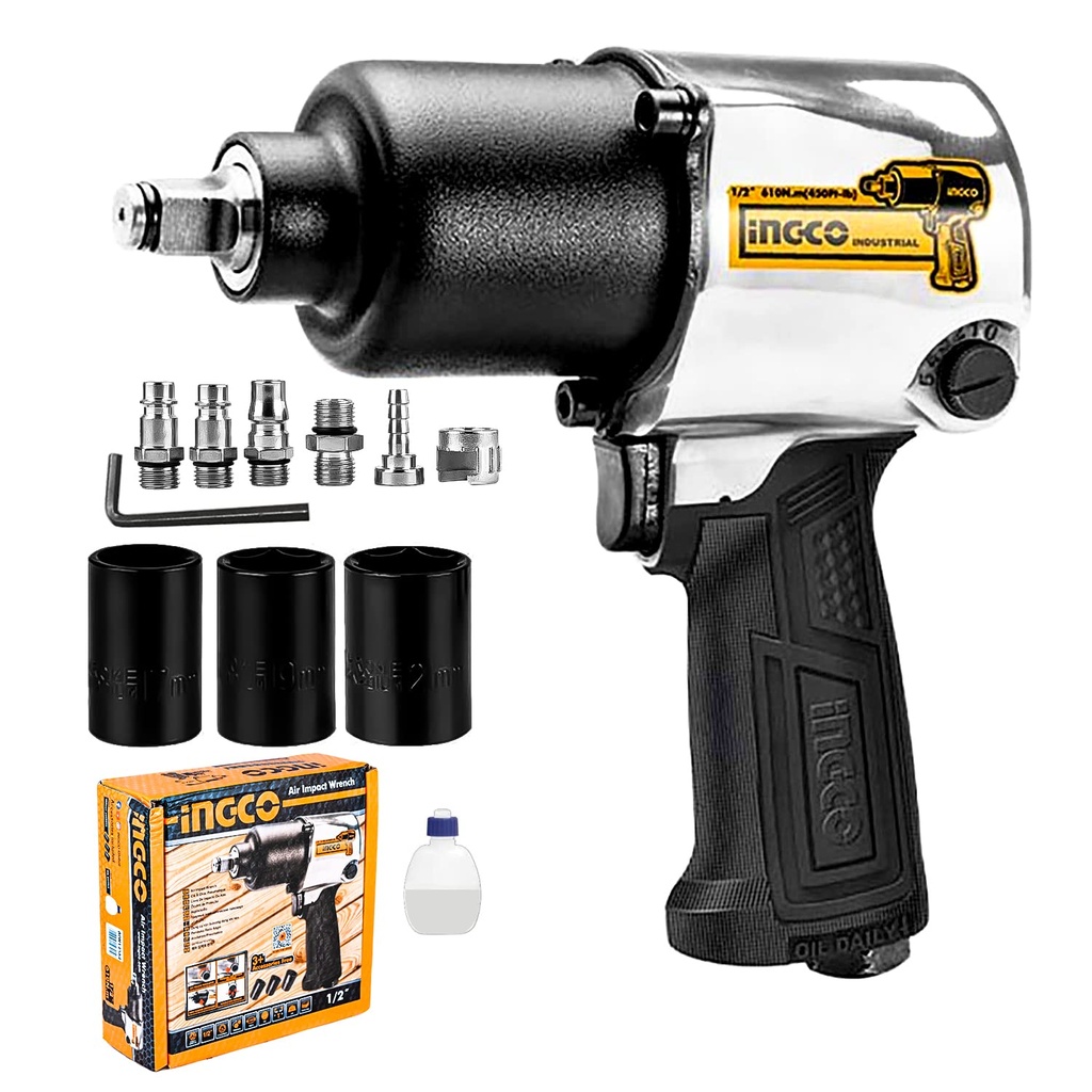 AIR IMPACT WRENCH 12.5MM 7000 RPM (AIW12562)