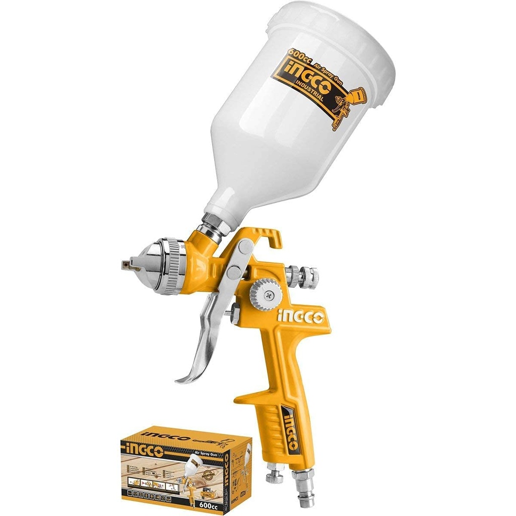 AIR SPRAY GUN 600CC INGCO (ASG1061)