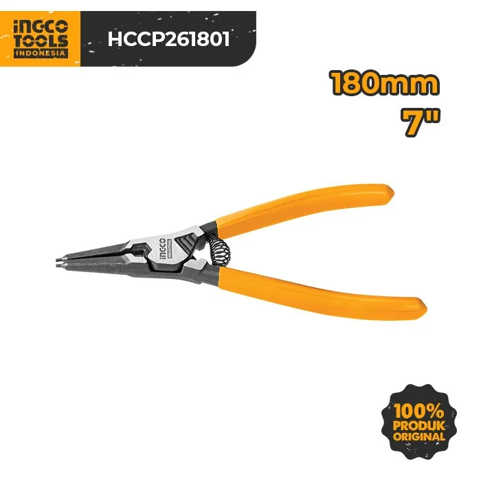CIRCLIP PLIERS 7" INGCO (HCCP261801)