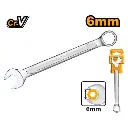 COMBINATION SPANNER 6MM INGCO (HCSPA061)