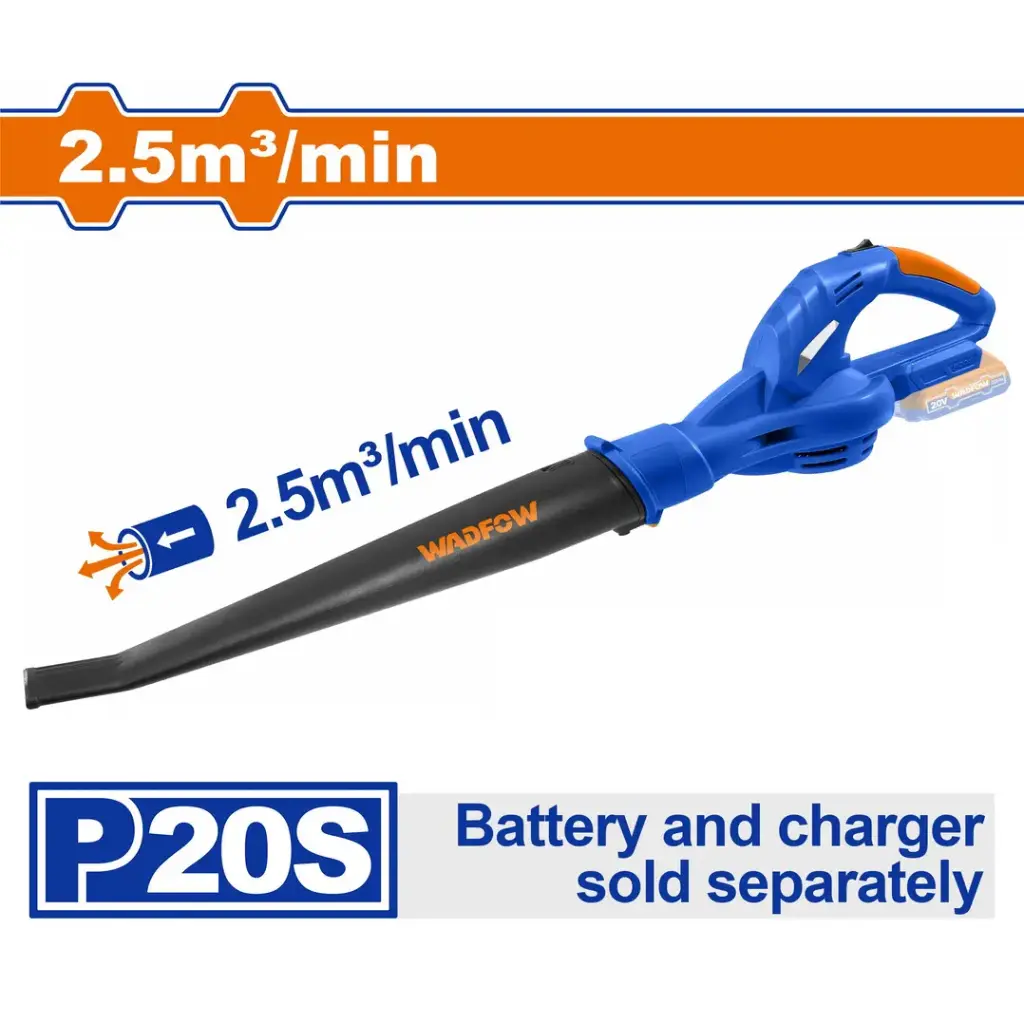 CORDLESS BLOWER 20V WADFOW (WBL1525)