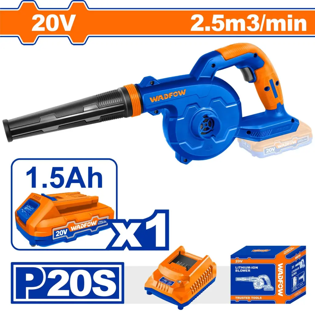 CORDLESS BLOWER 20V WADFOW (WBLP511)
