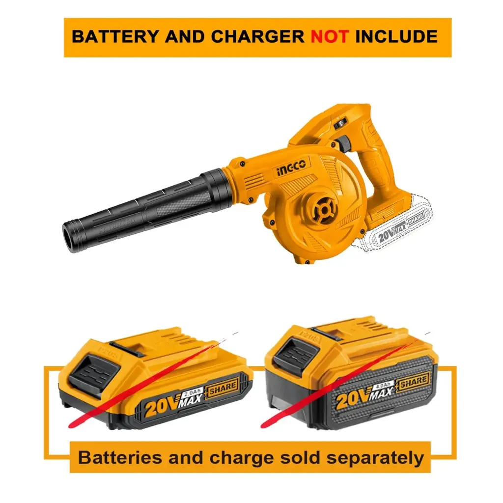 LITHIUM-ION CORDLES  BLOWER INGCO (CABLI20018)