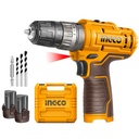 CORDLESS DRILL 12V SET INGCO (COSLI24011)