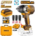 CORDLESS IMPACT WRENCH 850NM INGCO (CIWLI2085)